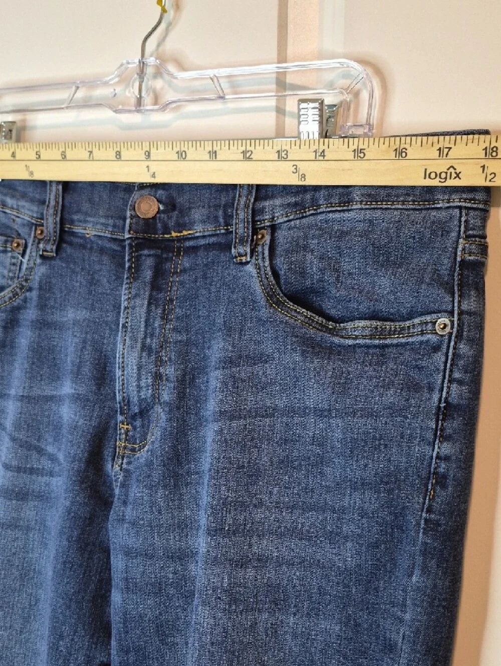 Lucky Brand Men’s‎ Dark Blue Slim Jeans Size W34/L32
